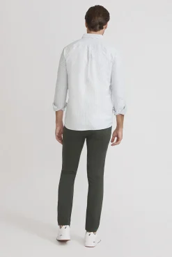 Street Monkey Camisas-Camisa oxford riscas Cinzento