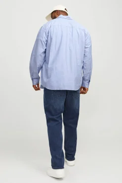 Jack & Jones PLUS Camisas-Camisa PLUS de regular fit azul
