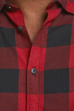 Jack & Jones PLUS Camisas-Camisa PLUS de regular fit vermelho