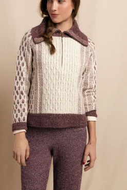 Slowlove Camisolas-Camisa polo Roxo