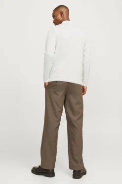 Jack & Jones Polos-Camisa polo clássica de manga comprida Branco