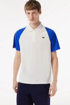 Lacoste Polos-Camisa polo color block Branco