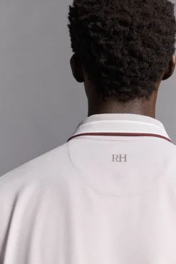 Pedro del Hierro Polos|Desporto-Camisa polo de golfe liso Cizento