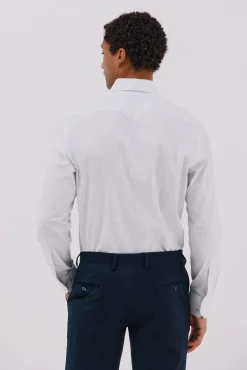 Cortefiel Camisas|Camisas Clássicas-Camisa quadrados fácil de engomar Impress&atilde;o