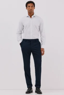 Cortefiel Camisas|Camisas Clássicas-Camisa quadrados fácil de engomar Impress&atilde;o