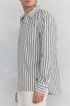 Pedro del Hierro Camisas-Camisa riscas Branco