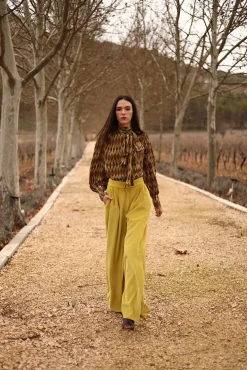 Panambi Blusas-Camisa Rute Verde