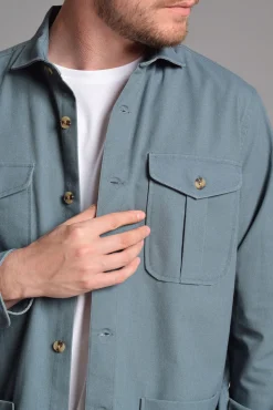 Cloking Camisas-Camisa Saariana Azul