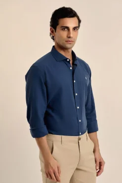 Valecuatro Camisas-Camisa Sahara Azul