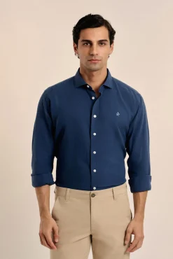 Valecuatro Camisas-Camisa Sahara Azul