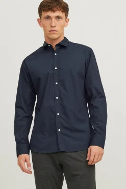 Jack & Jones Camisas-Camisa slim fit azul