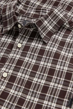 Dockers Camisas-Camisa slim fit Castanho