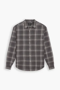 Dockers Camisas-Camisa slim fit Cinzento