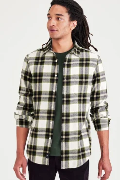 Dockers Camisas-Camisa Slim Fit Icon Multicolorido