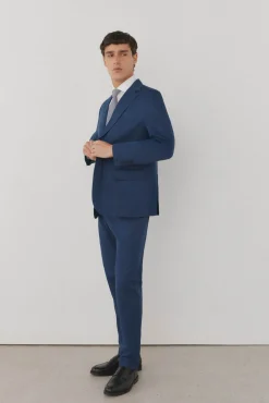 Pedro del Hierro Camisas|Camisas Clássicas-Camisa social lisa que não pode ser passada a ferro + resistente a manchas Branco