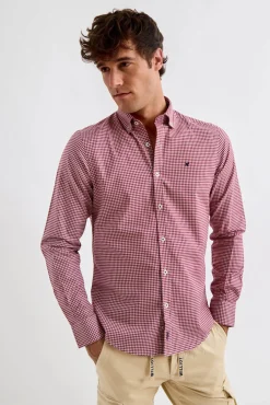 Williot Camisas-Camisa Vichy Vermelho
