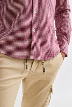 Williot Camisas-Camisa Vichy Vermelho