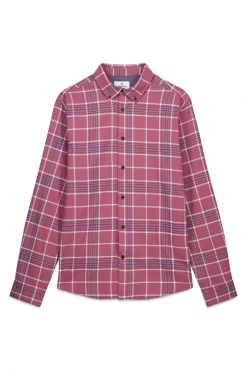 Springfield Camisas-Camisa xadrez vermelho