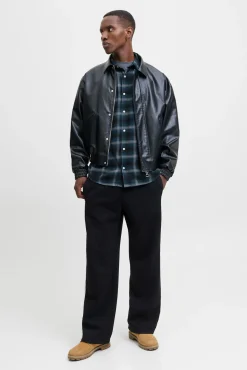 Jack & Jones Camisas-Camisa xadrez azul