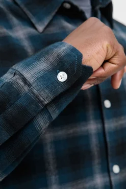 Jack & Jones Camisas-Camisa xadrez azul