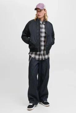 Jack & Jones Camisas-Camisa xadrez preto