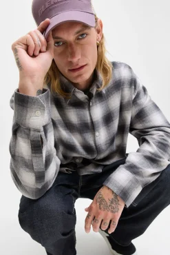 Jack & Jones Camisas-Camisa xadrez preto