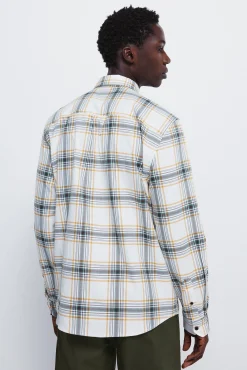 Springfield Camisas-Camisa xadrez branco