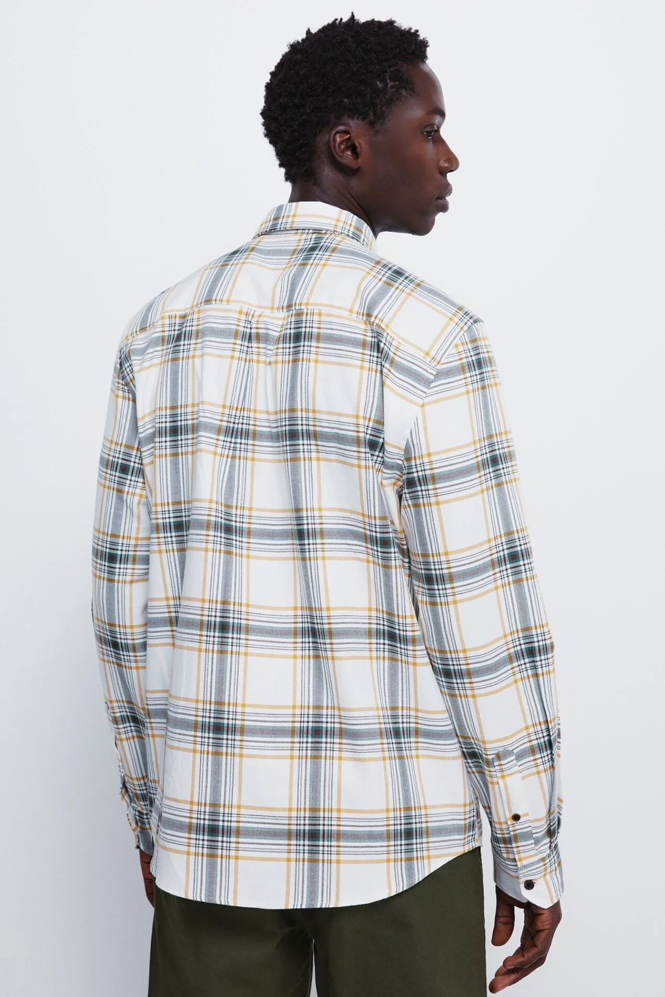 Springfield Camisas-Camisa xadrez branco