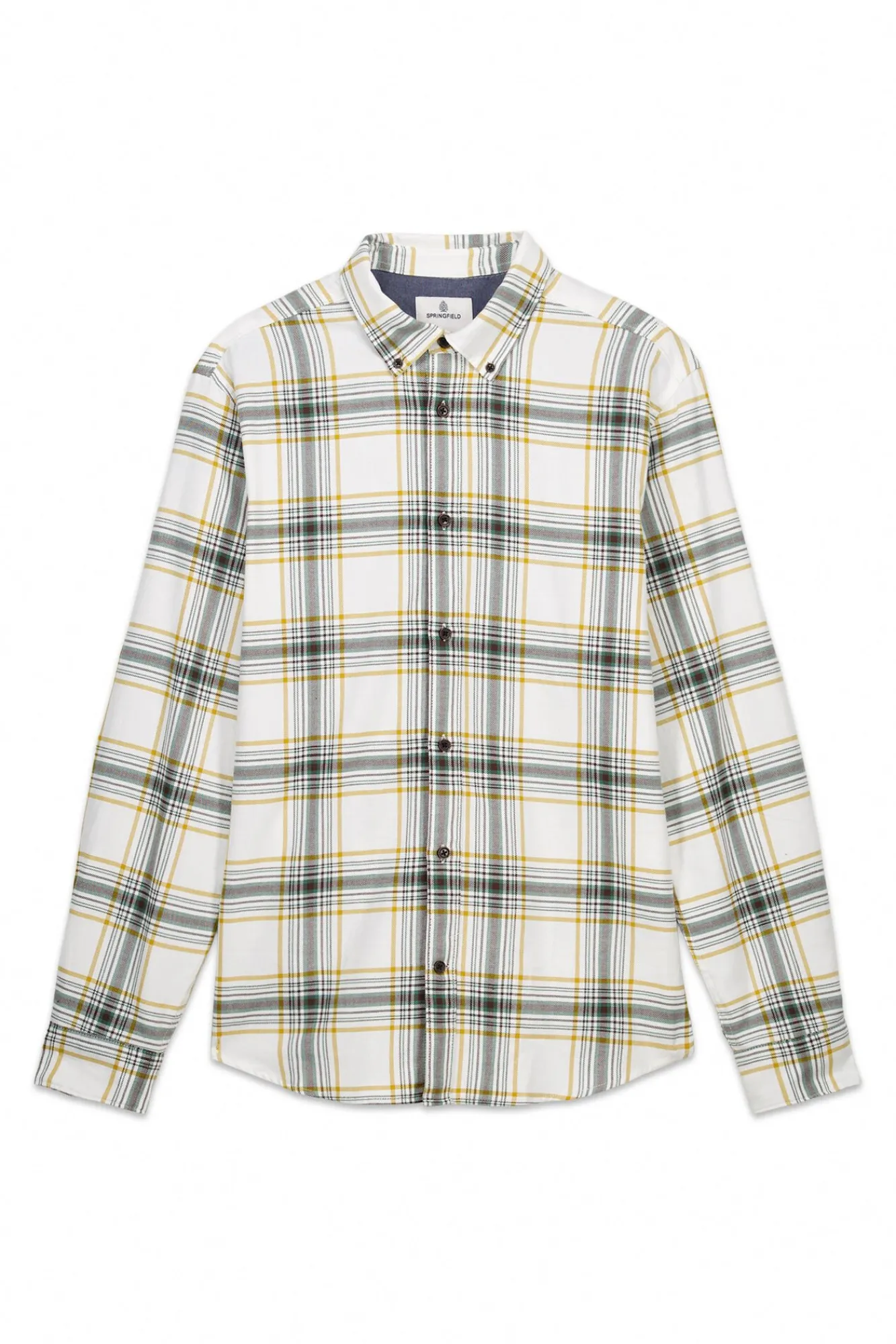 Springfield Camisas-Camisa xadrez branco