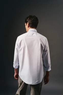 OOTO Camisas-Camisa xadrez popelina Azul