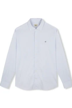 OOTO Camisas-Camisa xadrez popelina Azul