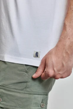 Amarras T-Shirts-Camiseta Backstay Branco