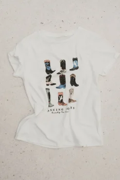 Springfield T-Shirts-Camiseta "Botas de dança" cru