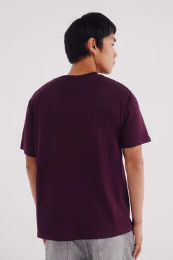 Springfield T-Shirts-Camiseta básica com gola redonda estampado