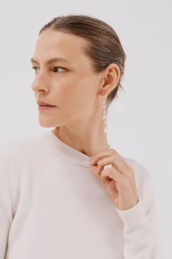 Cortefiel Camisolas-Camiseta básica quadrada Branco