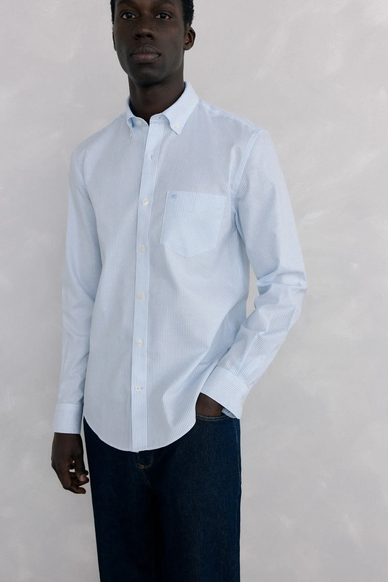 Pedro del Hierro Camisas-Camiseta casual Azul