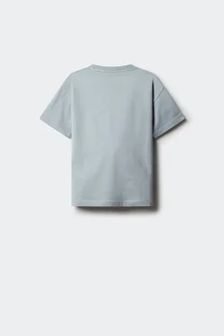 Springfield Kids T-Shirts-Camiseta caveira para meninos azul