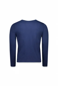 Columbia T-Shirts-Camiseta Feminina Rolling Bend™ estampado manga comprida azul