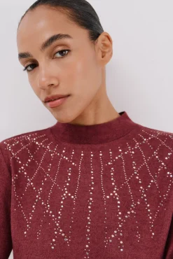 Cortefiel T-Shirts-Camiseta com detalhe de strass Granada