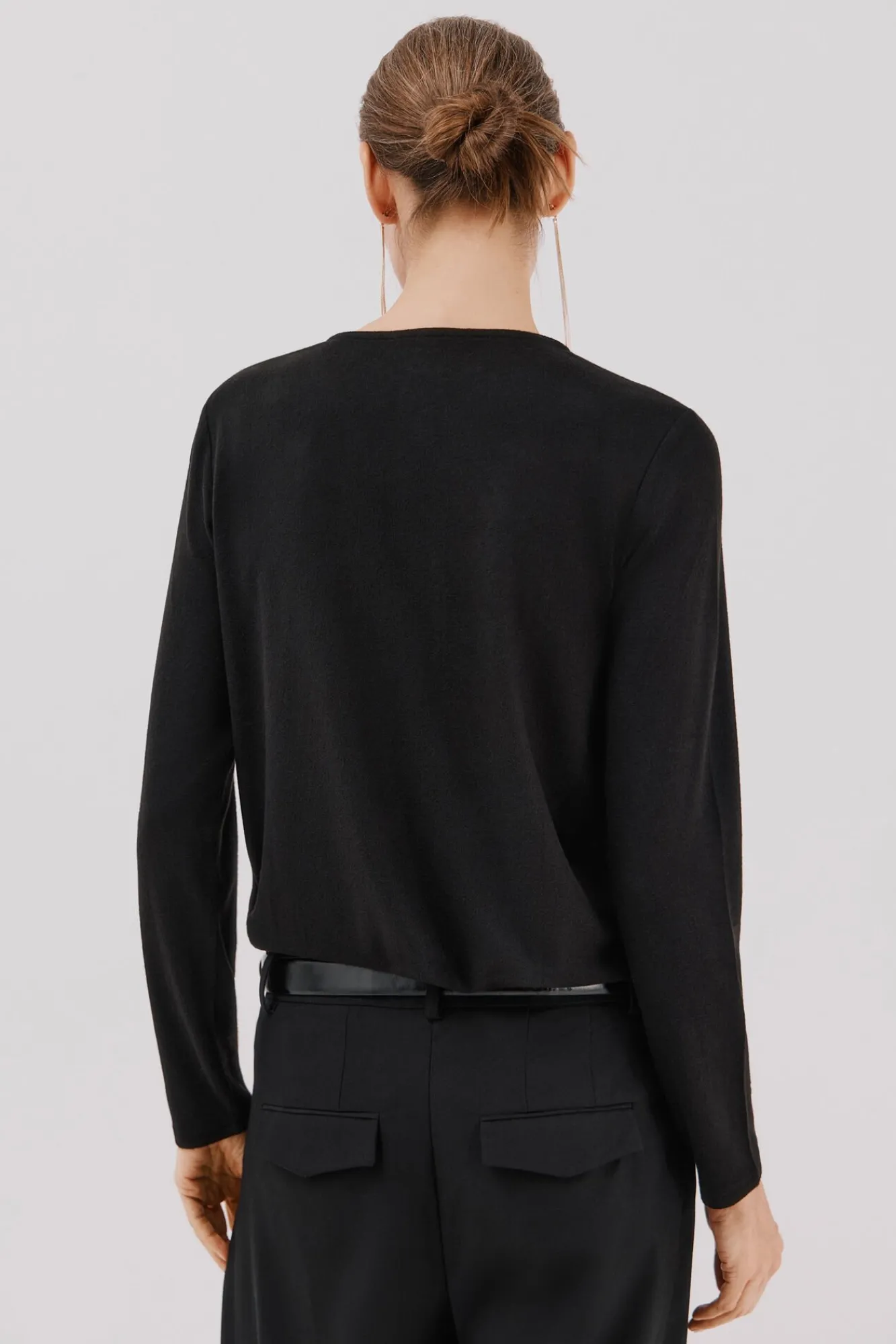 Cortefiel T-Shirts-Camiseta com detalhes em strass Preto