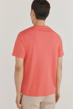 Pedro del Hierro T-Shirts-Camiseta com logo posicional Vermelho