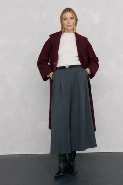 Pedro del Hierro T-Shirts-Camiseta estruturada com gola chaminé Branco