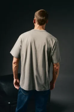 OOTO T-Shirts-Camiseta gráfica lavada Verde