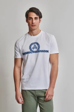 Amarras T-Shirts-Camiseta Leeward Branco