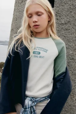 Springfield Kids T-Shirts-Camiseta manga comprida branco