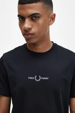 Fred Perry T-Shirts-Camiseta manga curta Preto