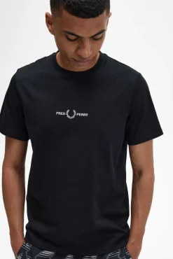 Fred Perry T-Shirts-Camiseta manga curta Preto