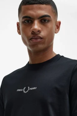 Fred Perry T-Shirts-Camiseta manga curta Preto