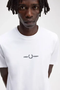 Fred Perry T-Shirts-Camiseta manga curta Branco