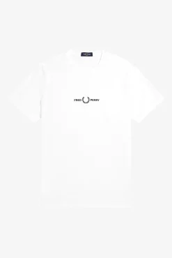 Fred Perry T-Shirts-Camiseta manga curta Branco